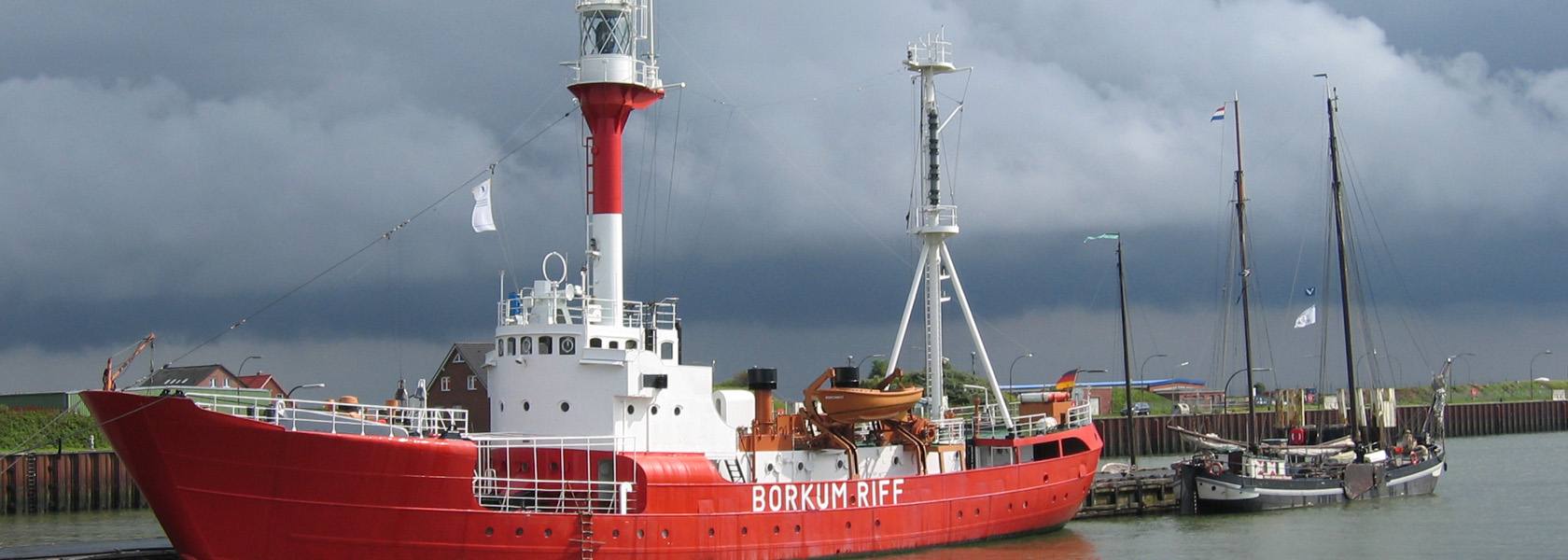Feuerschiff Borkumriff, © Wirtschaftsbetriebe der Stadt NSHB Borkum GmbH