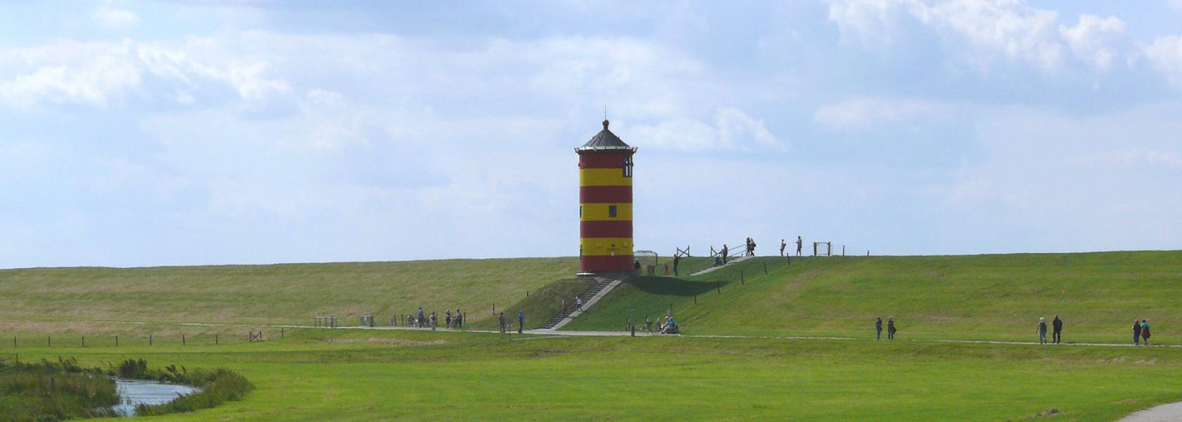 Blick auf Pilsumer Leuchtturm, © Die Nordsee GmbH