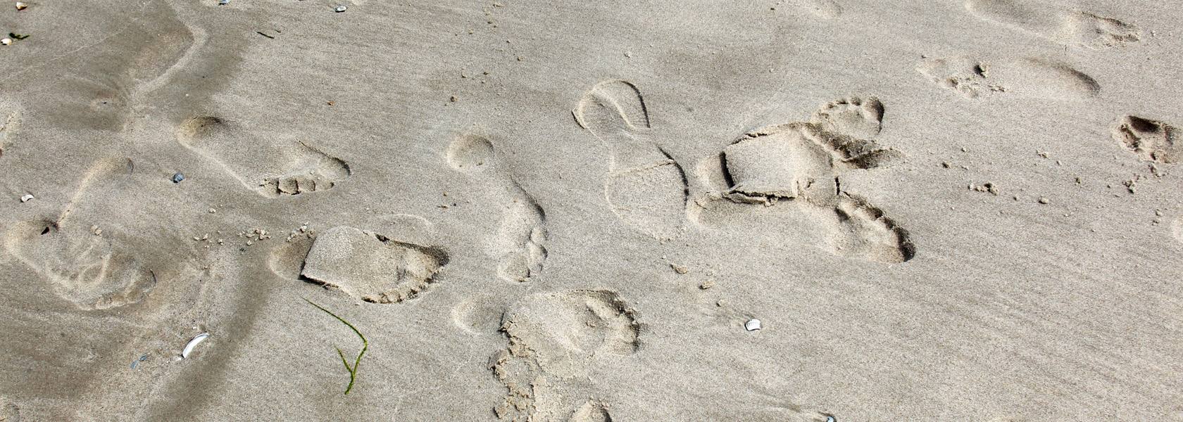 Fußspuren im Sand, © Ralf Graner